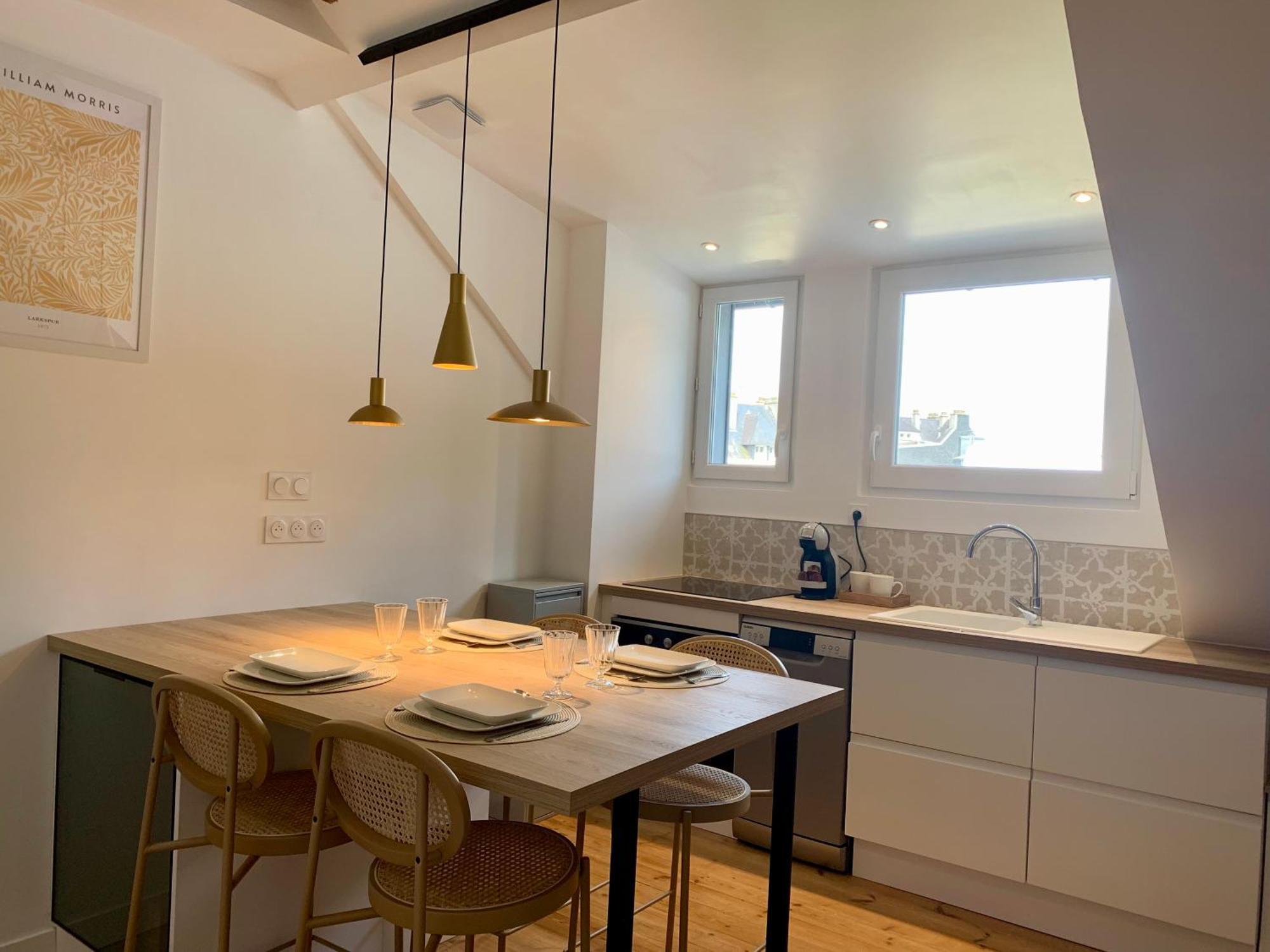 La Belle Odet' - Choix D'Appartements- Centre Ville-Quais Кимпер Стая снимка