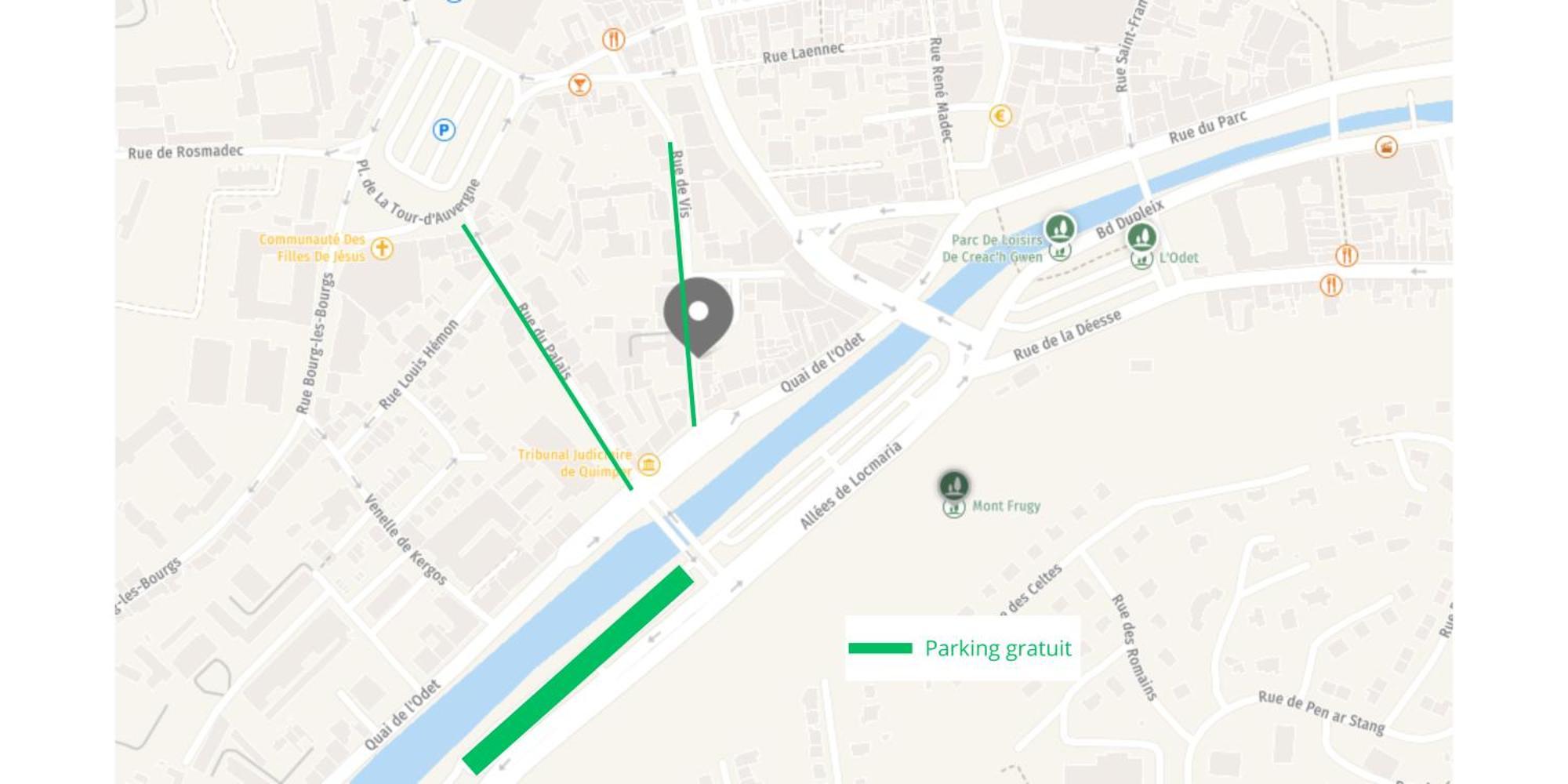 La Belle Odet' - Choix D'Appartements- Centre Ville-Quais Кимпер Екстериор снимка